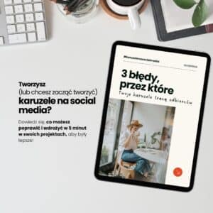 E-book 3 błędy, przez które Twoje karuzele tracą odbiorcówE-book