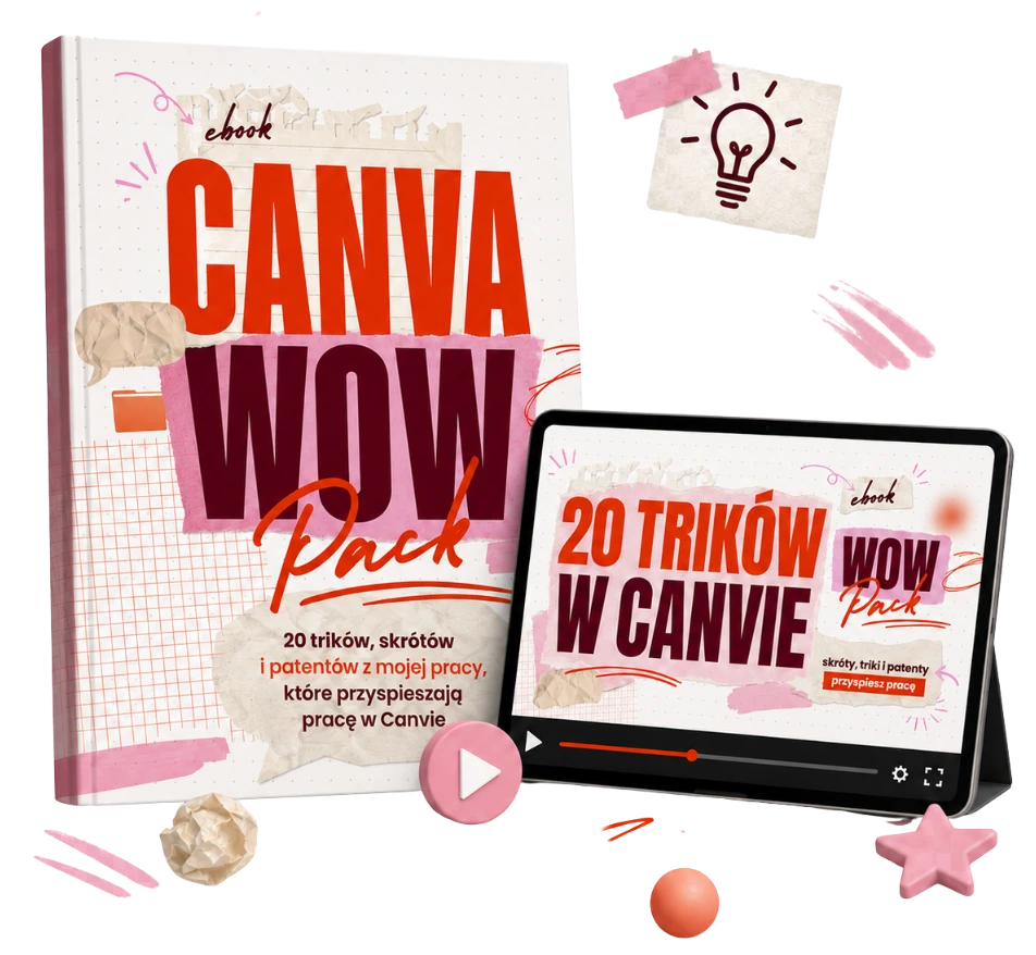 Canva WOW Pack - ebook i nagranie z trikami do Canvy